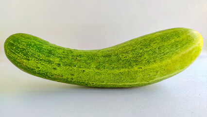 cucumber on a white background.