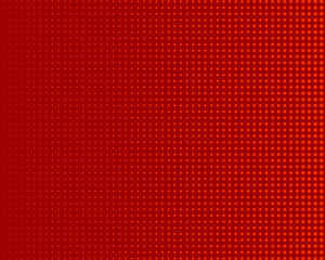 Bright Red Halftone dotted background. Pop art style. Pattern with small circles, dots, design element for web banners, posters, cards, wallpapers, backdrops, sites. Vector illustration
