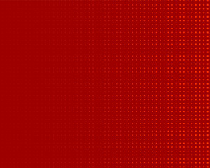 Bright Red Halftone dotted background. Pop art style. Pattern with small circles, dots, design element for web banners, posters, cards, wallpapers, backdrops, sites. Vector illustration
