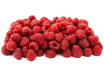 Tasty fresh raspberry as a background.