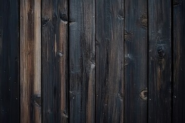 Naklejka premium Rich Dark Brown Timber Texture with Depth and Grain for a Rustic Background