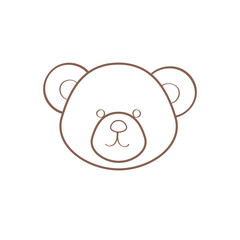 Whimsical Hand-Drawn bear