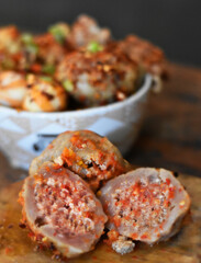 spicy hot meatball