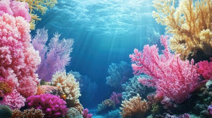 Naklejka premium Abstract coral backgrounds wallpapers