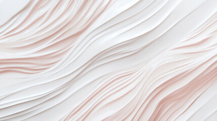 Fototapeta premium intricate wavy pink texture with layered curves and soft shine, abstract surface closeup
