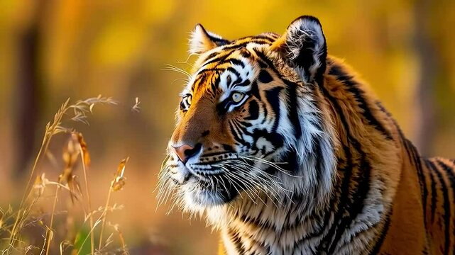 a tiger  is shown in the image