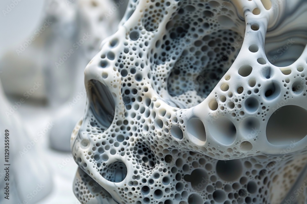 Aufkleber a close-up view of a sculpture with intricate details