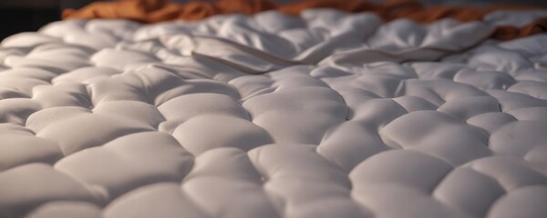 Obraz premium D?tail d'un acarien vu en gros plan sur un matelas, montrant ses pattes et son corps, mite, insecte