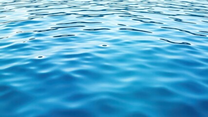 Smooth blue ripples in a tranquil water texture background, tranquil