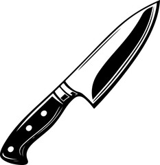 Kitchen knife SVG - Kitchen utensil vector