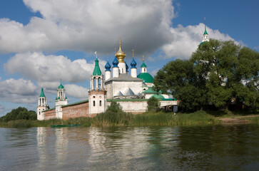 Russia Yaroslavl region Rostov view on a cloudy summer day