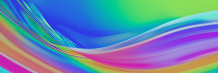a colorful background with a wave pattern