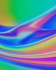 Fototapeta premium a colorful abstract background with a blue and green swirl