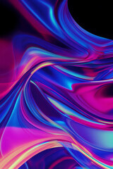 Fototapeta premium abstract background with colorful liquid