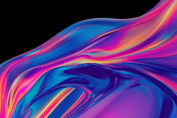 Fototapeta premium abstract background with colorful liquid