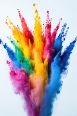 Colorful Powder Cloud