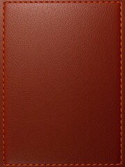 Embossed leather texture effect mockup showcasing realistic details of engraved design on brown leather material, embossed