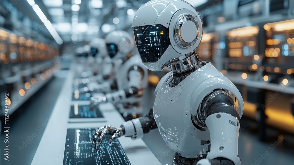 Poster hyperautomation technology enabling business scalability in a modern workspace environment