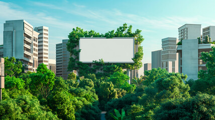 Obraz premium Un Respiro Verde: Naturaleza en la Ciudad