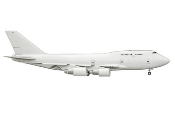 airplane isolated on white background