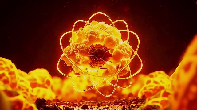 a nuclear explosion