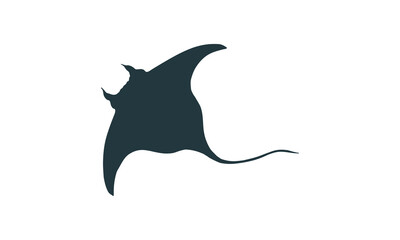 silhouette of a dolphin