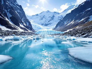 Fototapete Rund Enchanting River Landscapes Capturing Nature's Timeless Beauty and Tranquility © Taufiq Mehedi