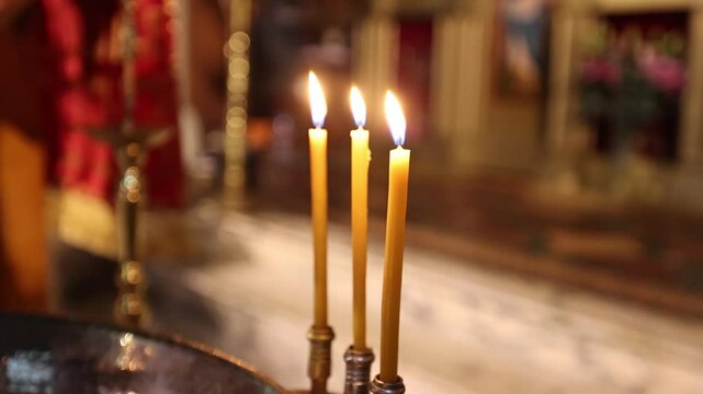 entourage in Romanian Orthodox church