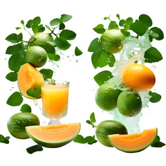 glass of fruit juice 