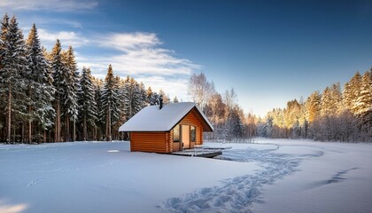 house in the mountains
