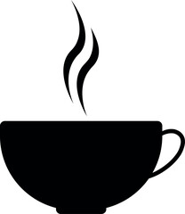 Coffee cup vector icon