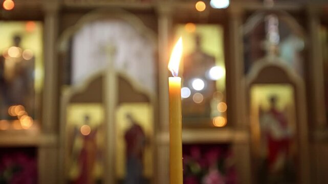 entourage in Romanian Orthodox church