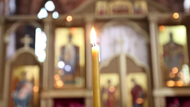 entourage in Romanian Orthodox church