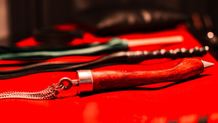 Kettenpeitsche BDSM Peitsche Neunschwänzigekatze