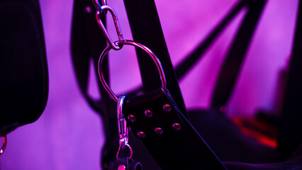 Leder Slimg Liebesschaukel Beschläge