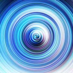 Colorful radial motion effect. Abstract rounded background. Color curves and sphere. Multi color gradient rings and circles wallpaper. Colored texture backdrop and banner.