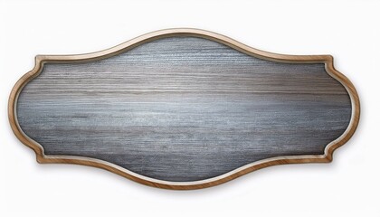 wooden frame on white