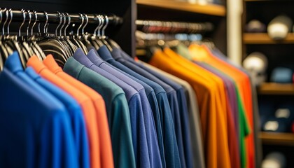 AI generator images of stores, shops selling sports equipment, sportswear, sports shoes