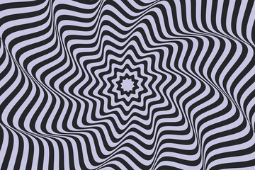 Liquify Lines background, Abstract horizontal background with colorful waves. Trendy Retro vector