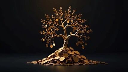 tree of coins