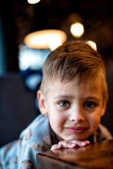 portrait of a little child