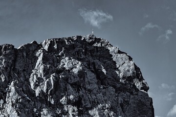 View of the Bavarian Alps, Germany.