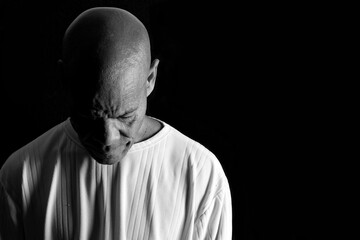 people with stress and depression with migraine headache with people stock photo stock image