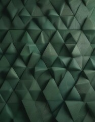 Fototapeta premium Muted Green Felt Background with Geometric Patterns , , modern aesthetic, muted colors, felt texture