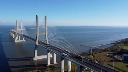 ponte vasco da gama lisboa, rio tejo