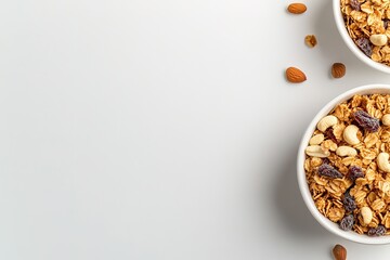 top-down view of styled for restaurant menu