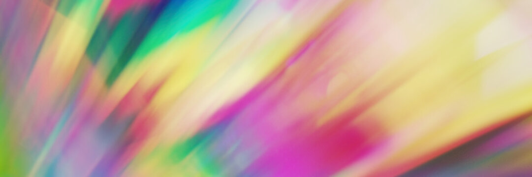 Abstract 3D Refraction Light Lines in Vibrant Colors Illustration