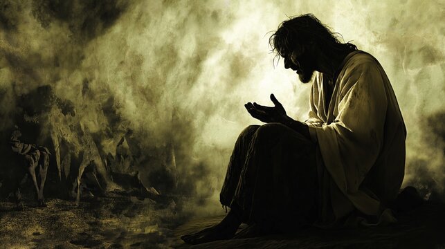  the bible verse, When they came to Jesus, they saw the man who had been possessed by the legion of demons, sitting there