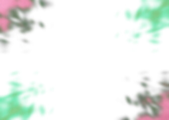 An abstract transparent wavy vignette design element overlay.