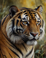 portrait of a tiger